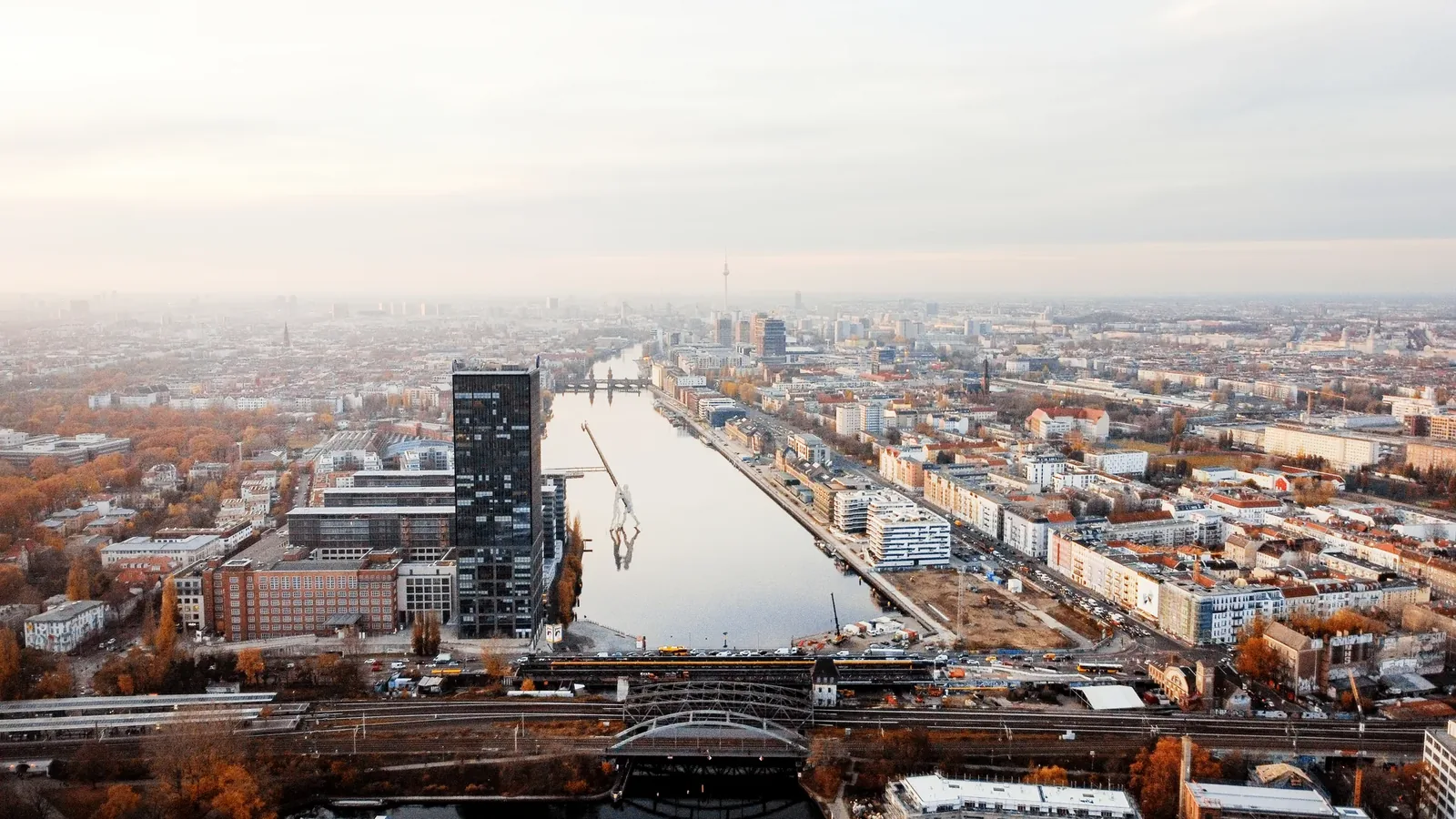 Luftbild von Berlin