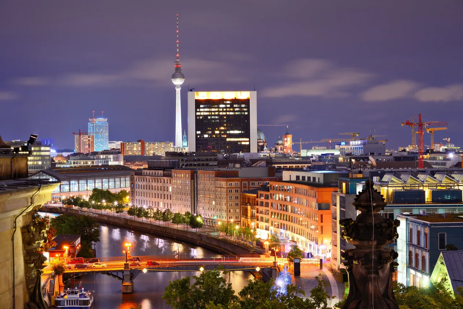 Luftbild von Berlin