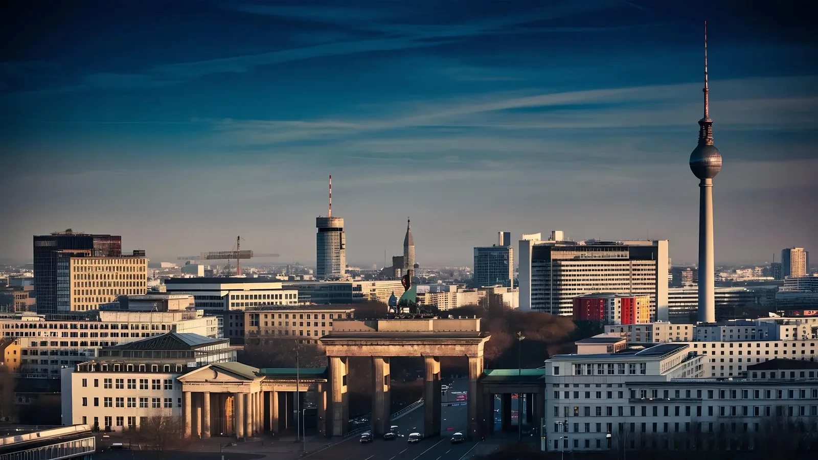 Stadtansicht von Berlin