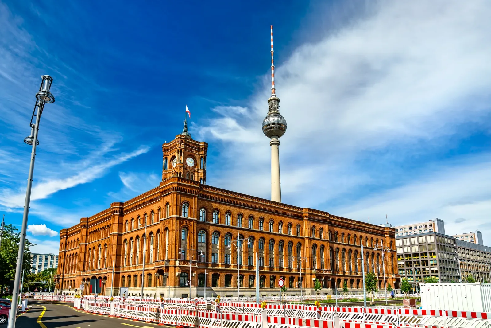 Das Rathaus in Berlin