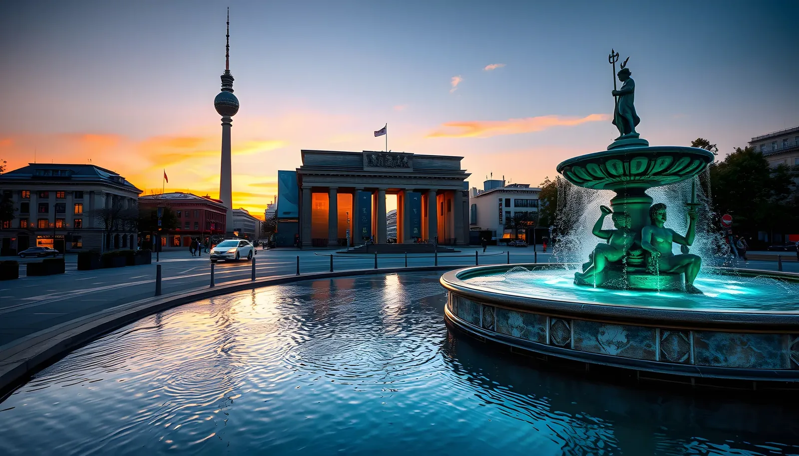 Stadtansicht von Berlin